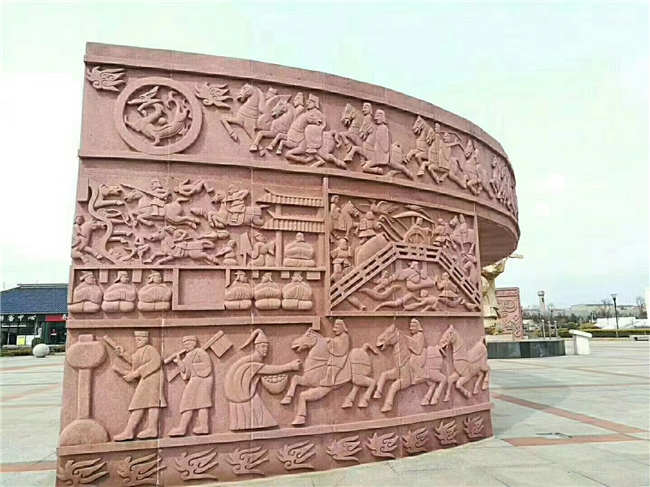 石雕壁畫
